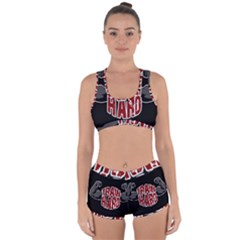 Train Hard Racerback Boyleg Bikini Set by Valentinaart