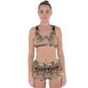 Cute Persian Catface In Closeup Racerback Boyleg Bikini Set View1