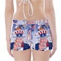 Independence Day United States Of America Boyleg Bikini Wrap Bottoms View2