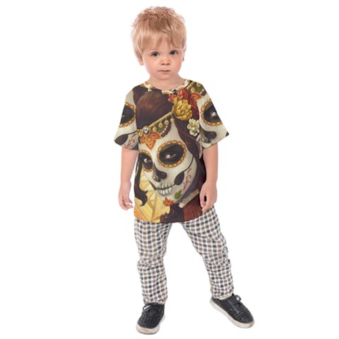 Fantasy Girl Art Kids Raglan Tee by BangZart