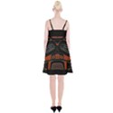 Traditional Northwest Coast Native Art Spaghetti Strap Velvet Dress View2