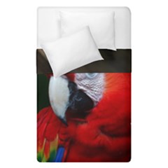Scarlet Macaw Bird Duvet Cover Double Side (single Size) by BangZart