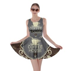 Coffee House Skater Dress by BangZart