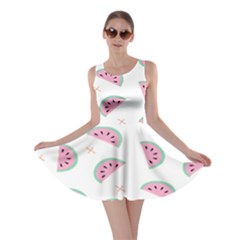 Watermelon Wallpapers  Creative Illustration And Patterns Skater Dress by BangZart