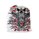 Skull tribal Drawstring Pouches (Extra Large) View2