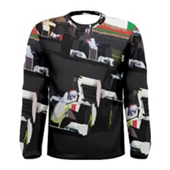 Formula 1 Men s Long Sleeve Tee by Valentinaart