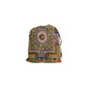 Asian Art Mandala Colorful Tibet Pattern Drawstring Pouches (XS)  View1
