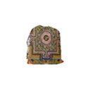 Asian Art Mandala Colorful Tibet Pattern Drawstring Pouches (XS)  View2