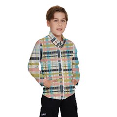 Plaid Pattern Wind Breaker (kids) by linceazul