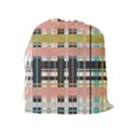Plaid Pattern Drawstring Pouches (Extra Large) View2