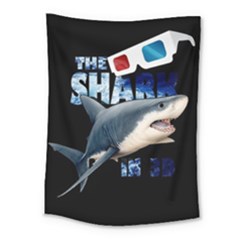 The Shark Movie Medium Tapestry by Valentinaart