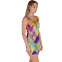 Colorful abstract background Bodycon Dress View3