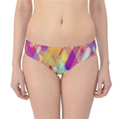 Colorful Abstract Background Hipster Bikini Bottoms by TastefulDesigns