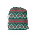 Ethnic Geometric Pattern Drawstring Pouches (Large)  View2