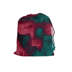 Ombre Drawstring Pouches (large)  by ValentinaDesign