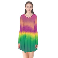 Ombre Flare Dress by ValentinaDesign