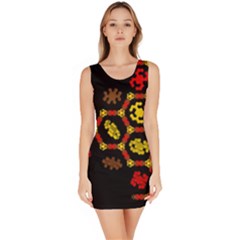Algorithmic Drawings Bodycon Dress by Nexatart