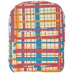 Plaid Pattern Full Print Backpack by linceazul