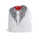 Angel heart tattoo Drawstring Pouches (Extra Large) View1