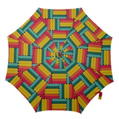 Soft Spheres Pattern Hook Handle Umbrellas (small) by linceazul