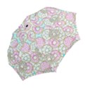 Donuts pattern Folding Umbrellas View2