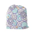 Donuts pattern Drawstring Pouches (Extra Large) View2