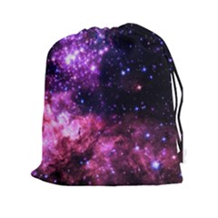 Space Colors Drawstring Pouches (xxl) by ValentinaDesign