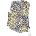 High Contrast Mandala Full Print Backpack View3