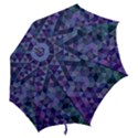 Triangle Tile Mosaic Pattern Hook Handle Umbrellas (Small) View2