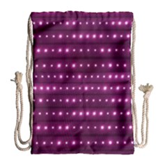 Galaxy Stripes Pattern Drawstring Bag (large) by dflcprints