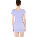 Zigzag Chevron Thin Pattern Short Sleeve Bodycon Dress View2