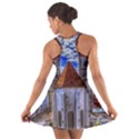 Steeple Church Building Sky Great Cotton Racerback Dress View2