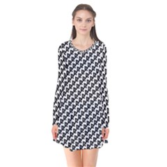 Hotwife Queen Of Spades Motif On White Flare Dress by MakeaStatementClothing