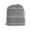 Aztec Influence Pattern Drawstring Pouches (Extra Large) View1