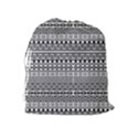 Aztec Influence Pattern Drawstring Pouches (Extra Large) View2