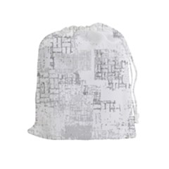 Abstract Art Drawstring Pouches (extra Large) by ValentinaDesign