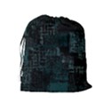 Abstract art Drawstring Pouches (Extra Large) View2