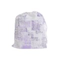 Abstract art Drawstring Pouches (Large)  View1