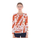 Carrots Fruit Vegetable Orange Women s Long Sleeve Tee View1