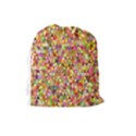 Multicolored Mixcolor Geometric Pattern Drawstring Pouches (Large)  View2