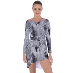 Pineapple Market Fruit Food Fresh Asymmetric Cut-out Shift Dress by Nexatart