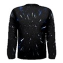 Space Warp Speed Hyperspace Through Starfield Nebula Space Star Line Light Hole Men s Long Sleeve Tee View2