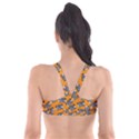 Pattern Halloween  Plunge Bikini Top View2