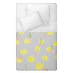 Cute Fruit Cerry Yellow Green Pink Duvet Cover (single Size) by Mariart