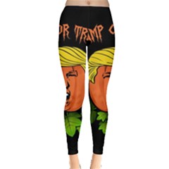 Trump Or Treat  Leggings  by Valentinaart