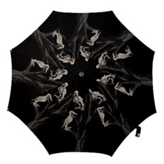 Dead Tree  Hook Handle Umbrellas (small) by Valentinaart