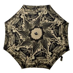 Ink Art Hook Handle Umbrellas (small) by NouveauDesign