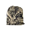 ink art Drawstring Pouches (Large)  View2