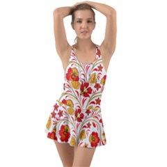 Wreaths Flower Floral Sexy Red Sunflower Star Rose Swimsuit by Mariart