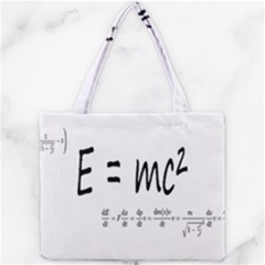 E=mc2 Formula Physics Relativity Mini Tote Bag by picsaspassion